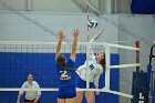 VB vs USCGA  Wheaton College Women's Volleyball vs U.S. Coast Guard Academy. - Photo by Keith Nordstrom : Wheaton, Volleyball